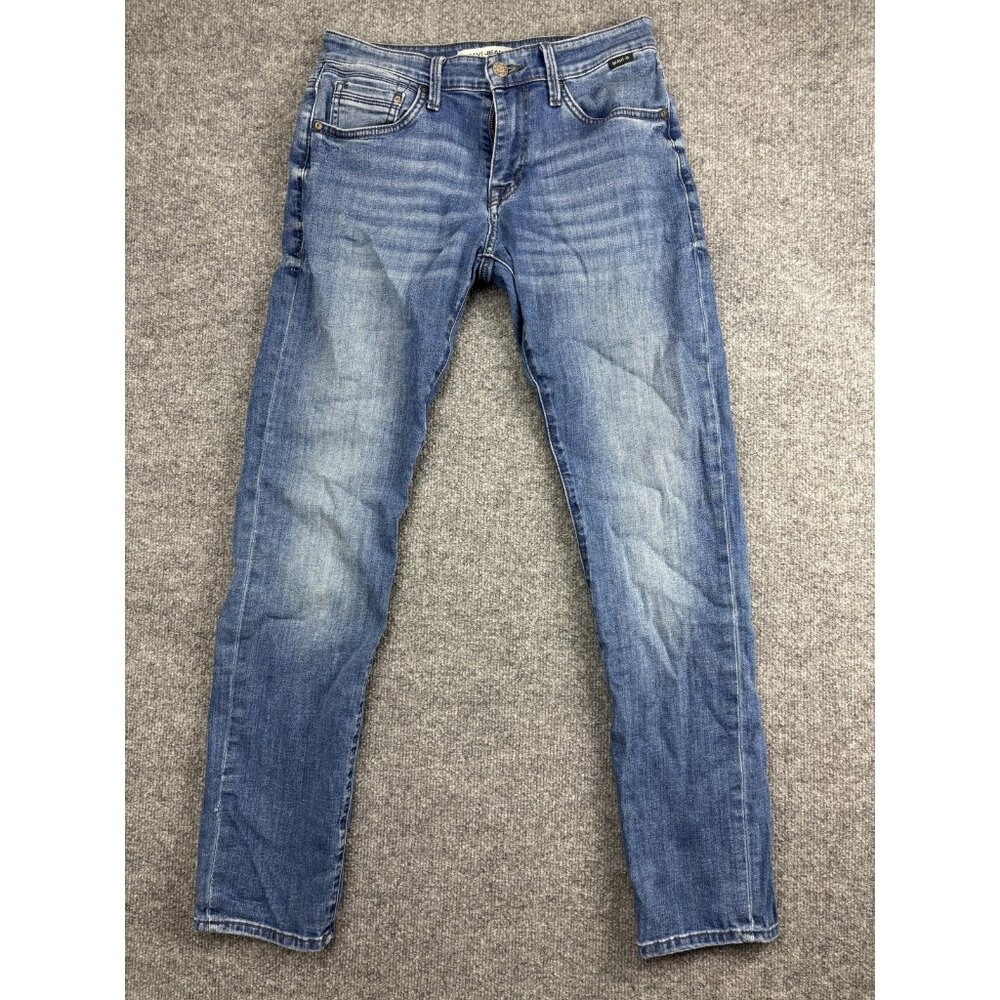 Mavi Jeans Mens 29x32 Blue Jake Slim Leg Stretch Denim Medium Wash Faded R24092